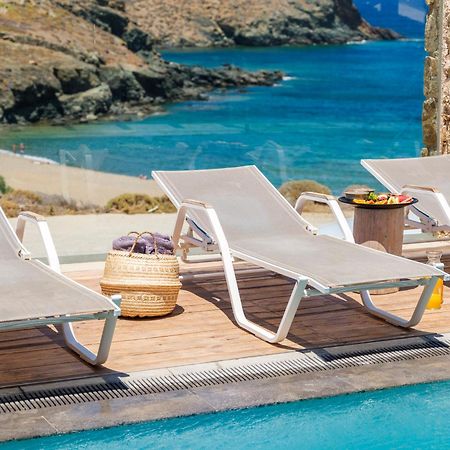 Sea Rock & Sky Private Mykonos Residence Merchia Beach Εξωτερικό φωτογραφία