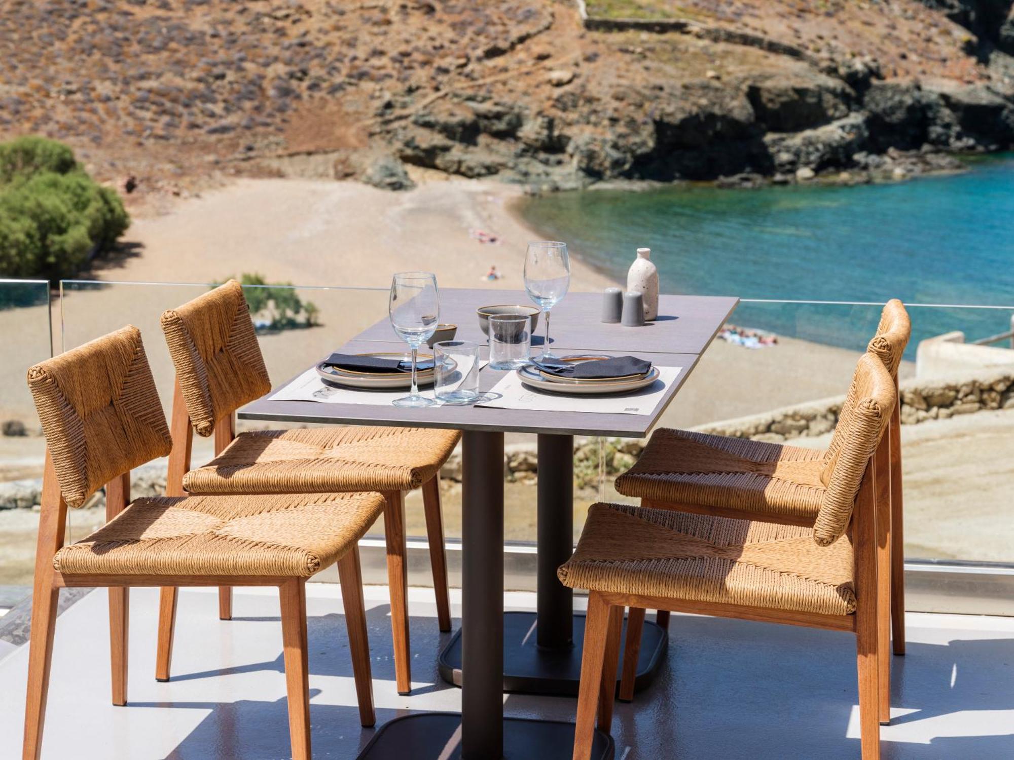 Sea Rock & Sky Private Mykonos Residence Merchia Beach Εξωτερικό φωτογραφία