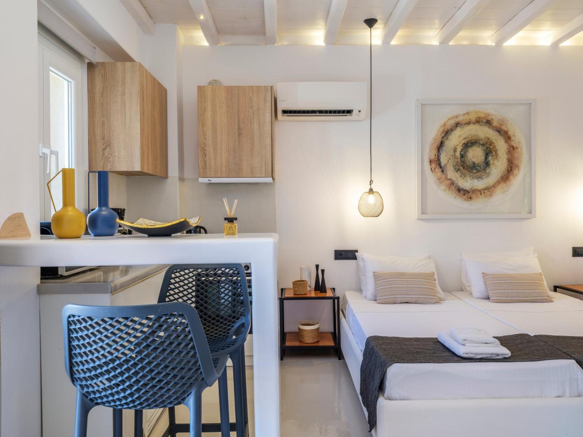 Sea Rock & Sky Private Mykonos Residence Merchia Beach Εξωτερικό φωτογραφία