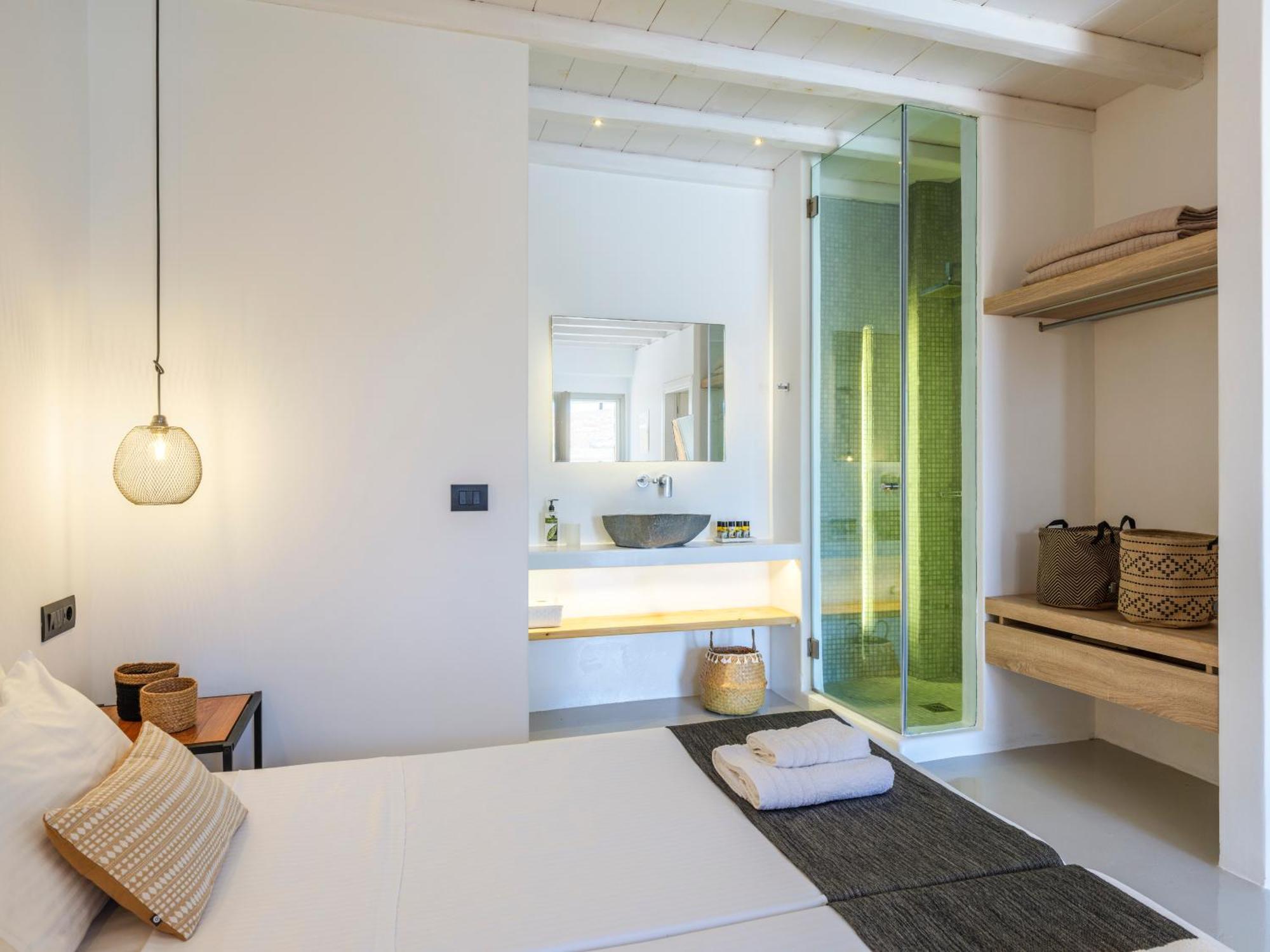 Sea Rock & Sky Private Mykonos Residence Merchia Beach Εξωτερικό φωτογραφία